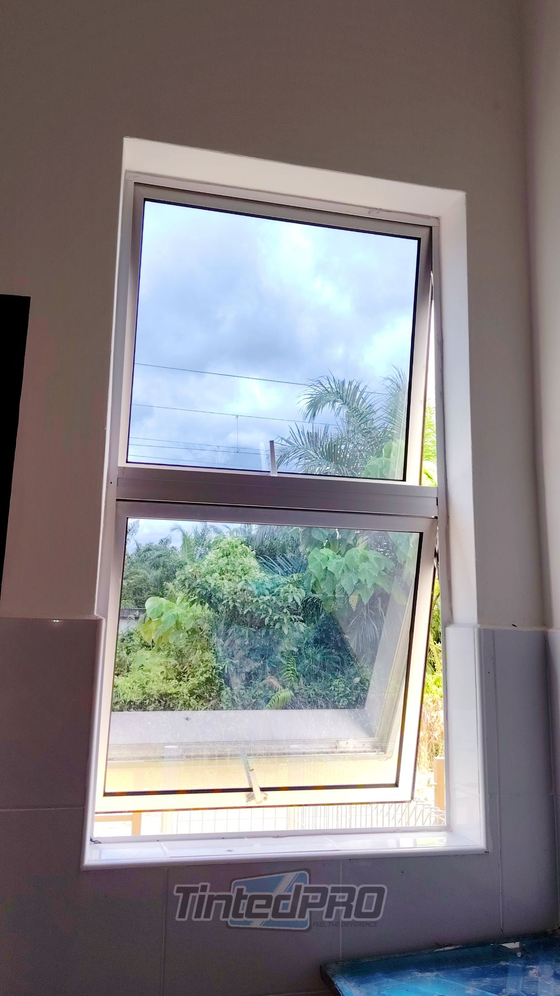 Pemasangan tinted rumah di Taman Damai Setia, Nibong Tebal, Pulau Pinang