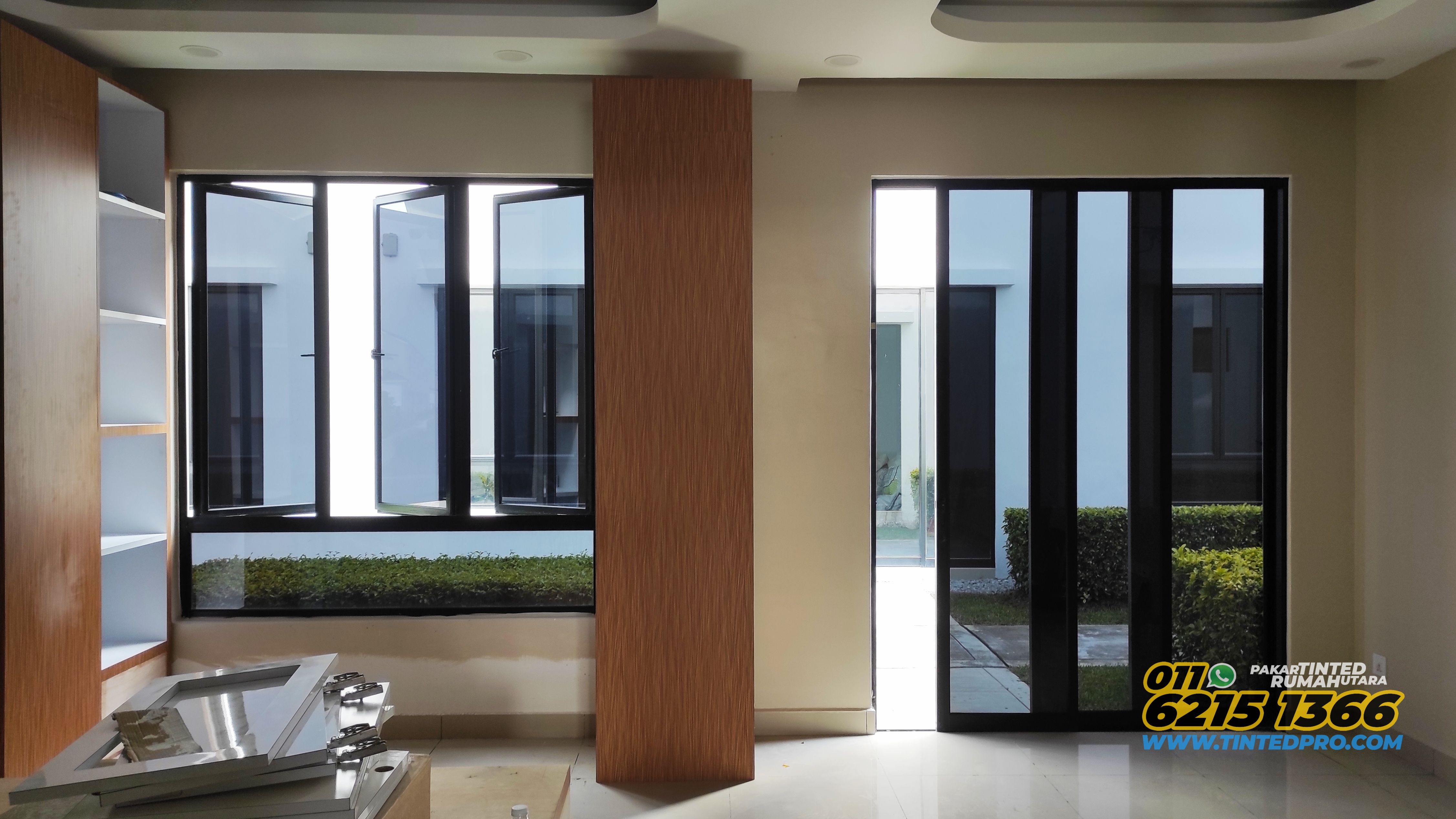 Pemasangan tinted rumah di Eco Horizon (Camdon), Batu Kawan, Pulau Pinang
