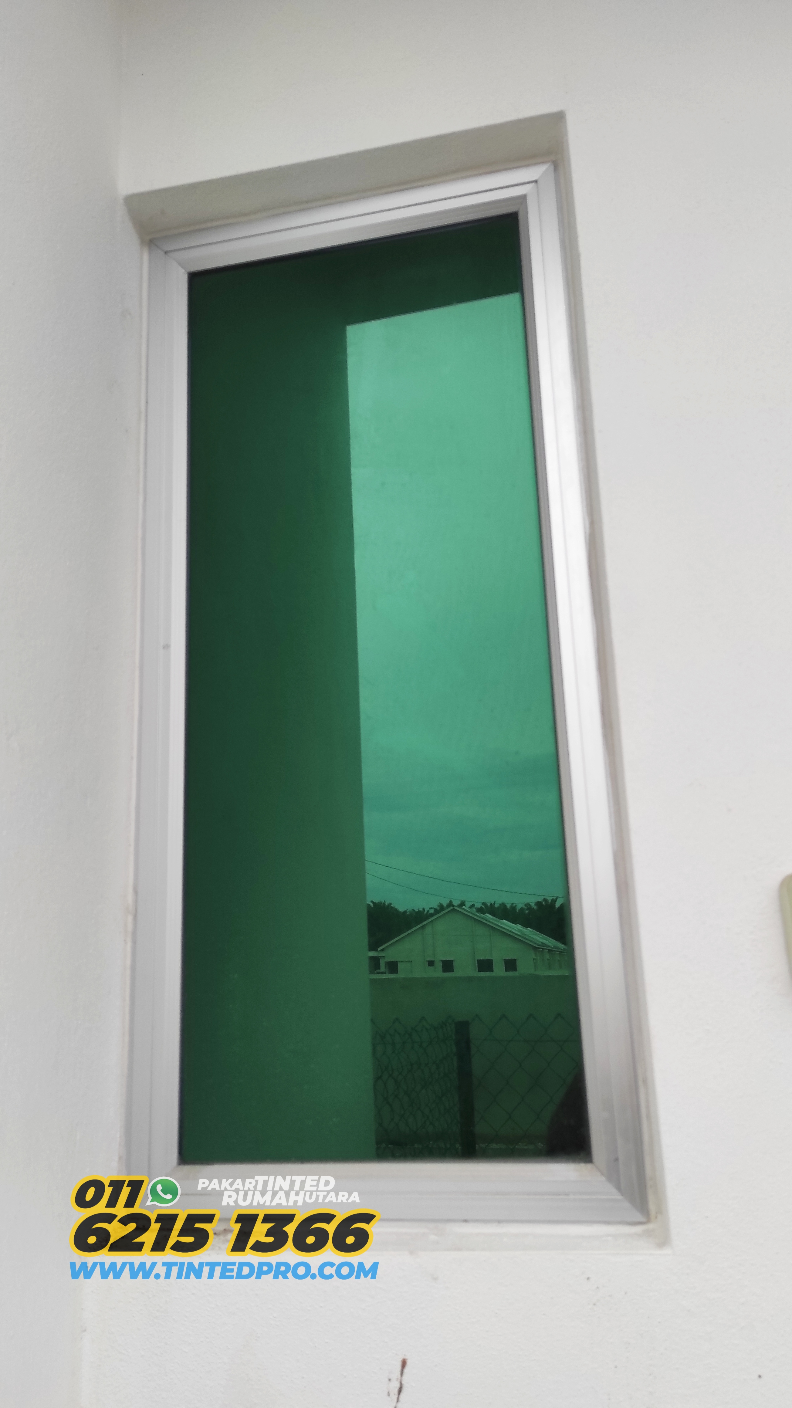 Pemasangan tinted rumah di Taman Kucai Indah 2, Lunas, Kedah