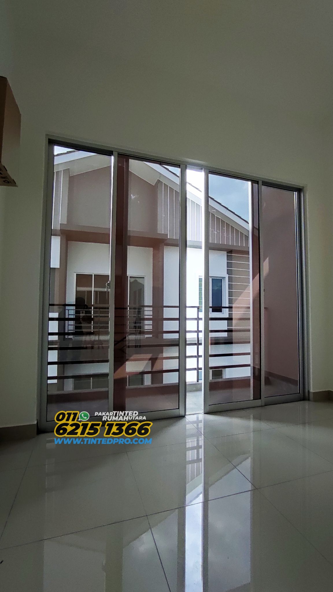 Tinted rumah Taman Kucai Indah 2, Lunas, Kedah