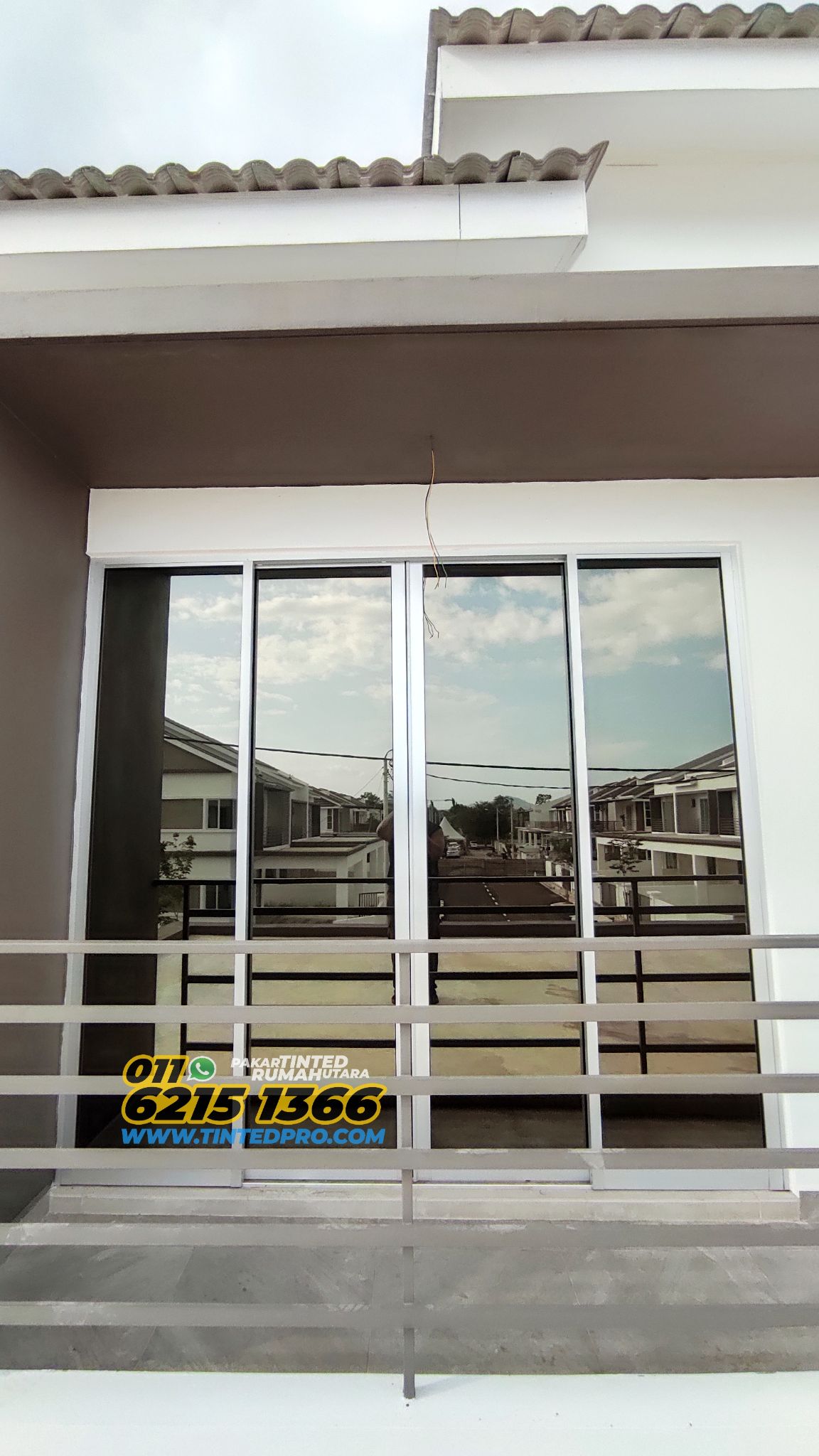 Tinted rumah Taman Kucai Indah 2, Lunas, Kedah