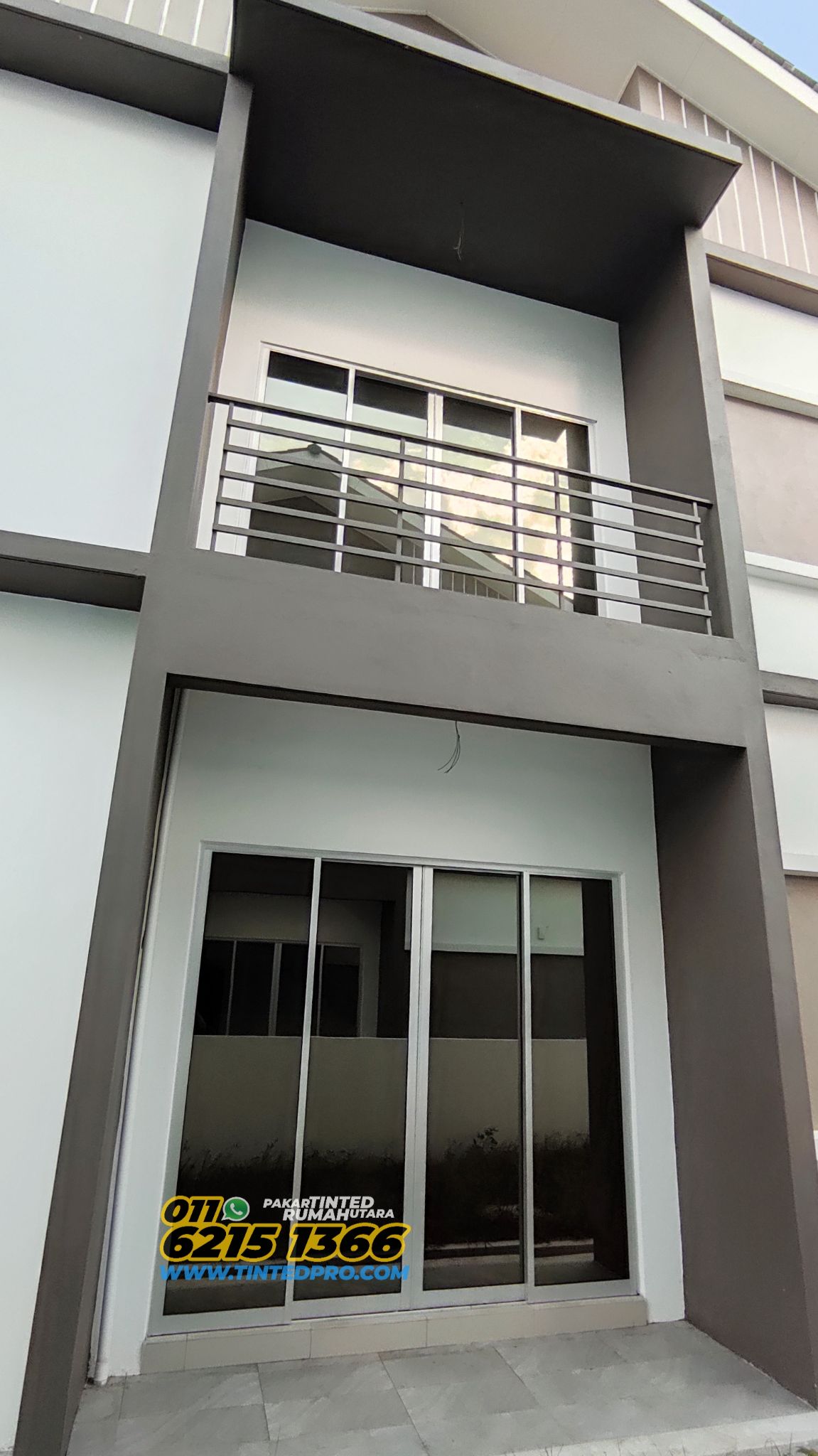 Tinted rumah Taman Kucai Indah 2, Lunas, Kedah