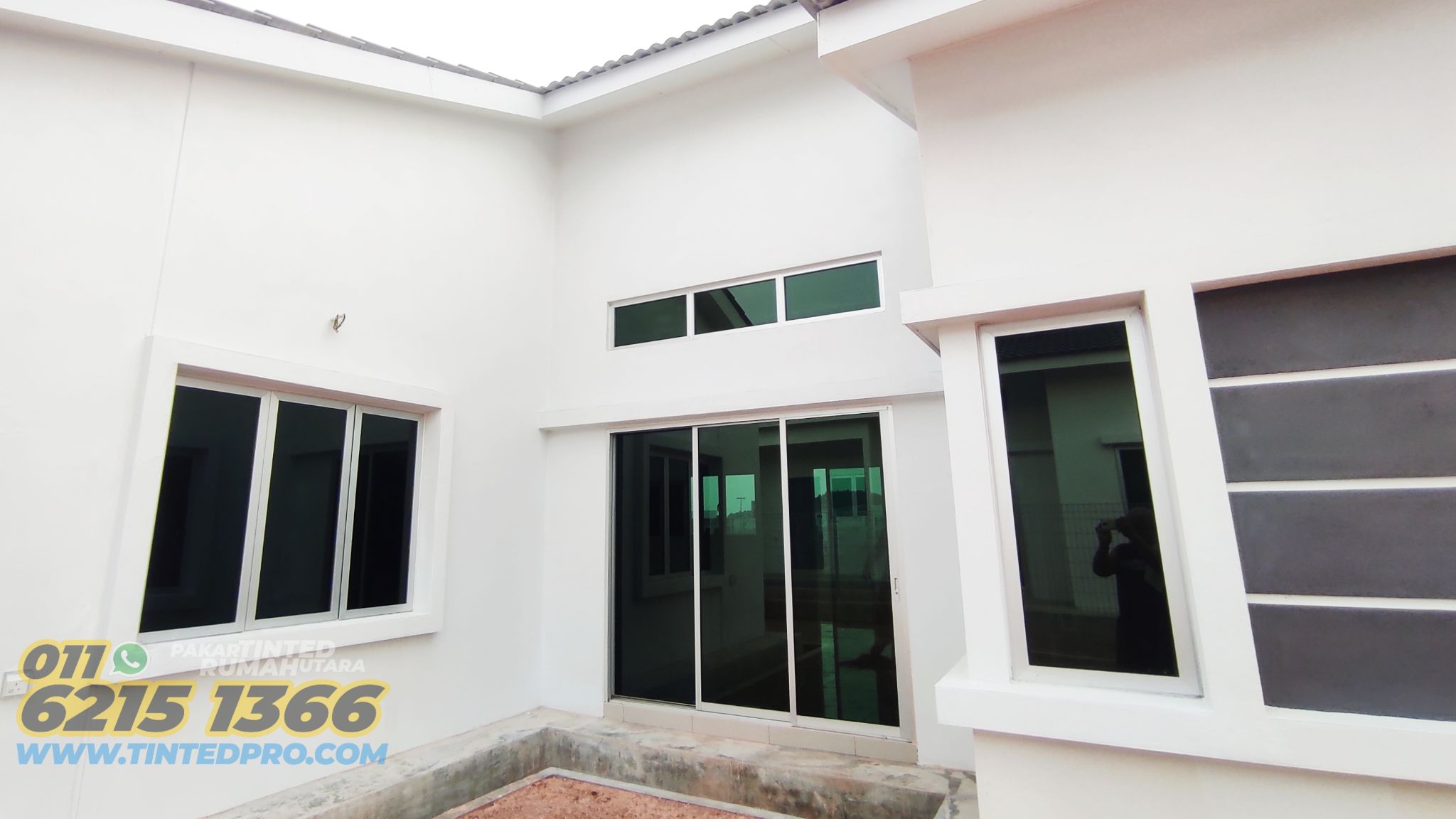 Pemasangan tinted rumah di Ramlee Bukit Bintang, Sungai Petani, Kedah