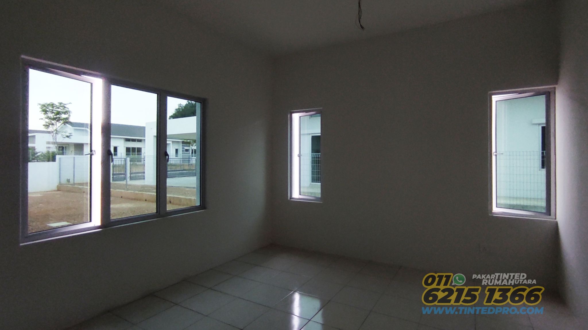 Pemasangan tinted rumah di Ramlee Bukit Bintang, Sungai Petani, Kedah