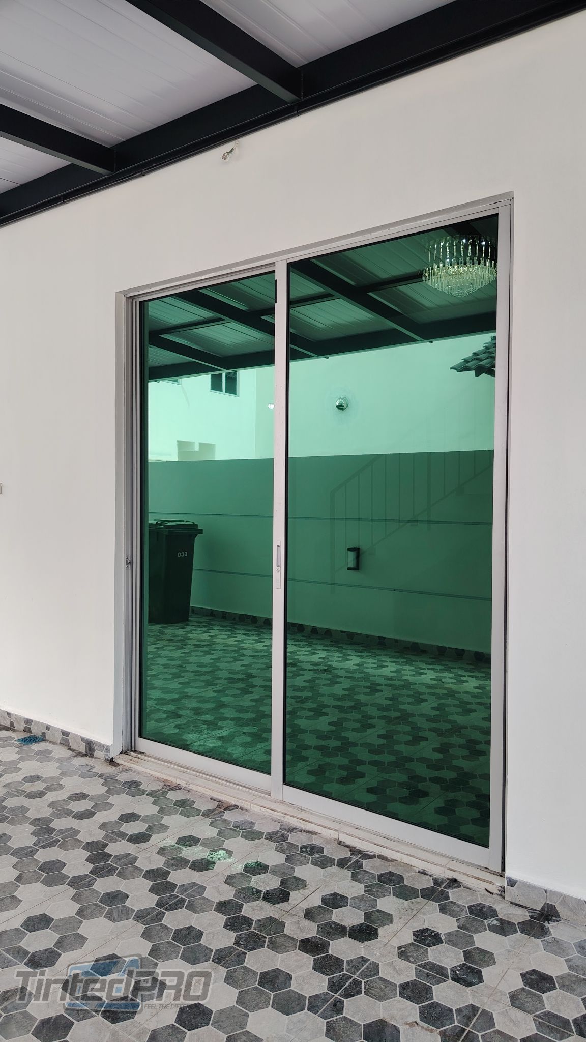 Pemasangan tinted rumah di Taman Sena Utama (Scientex) Sungai Dua, Pulau Pinang