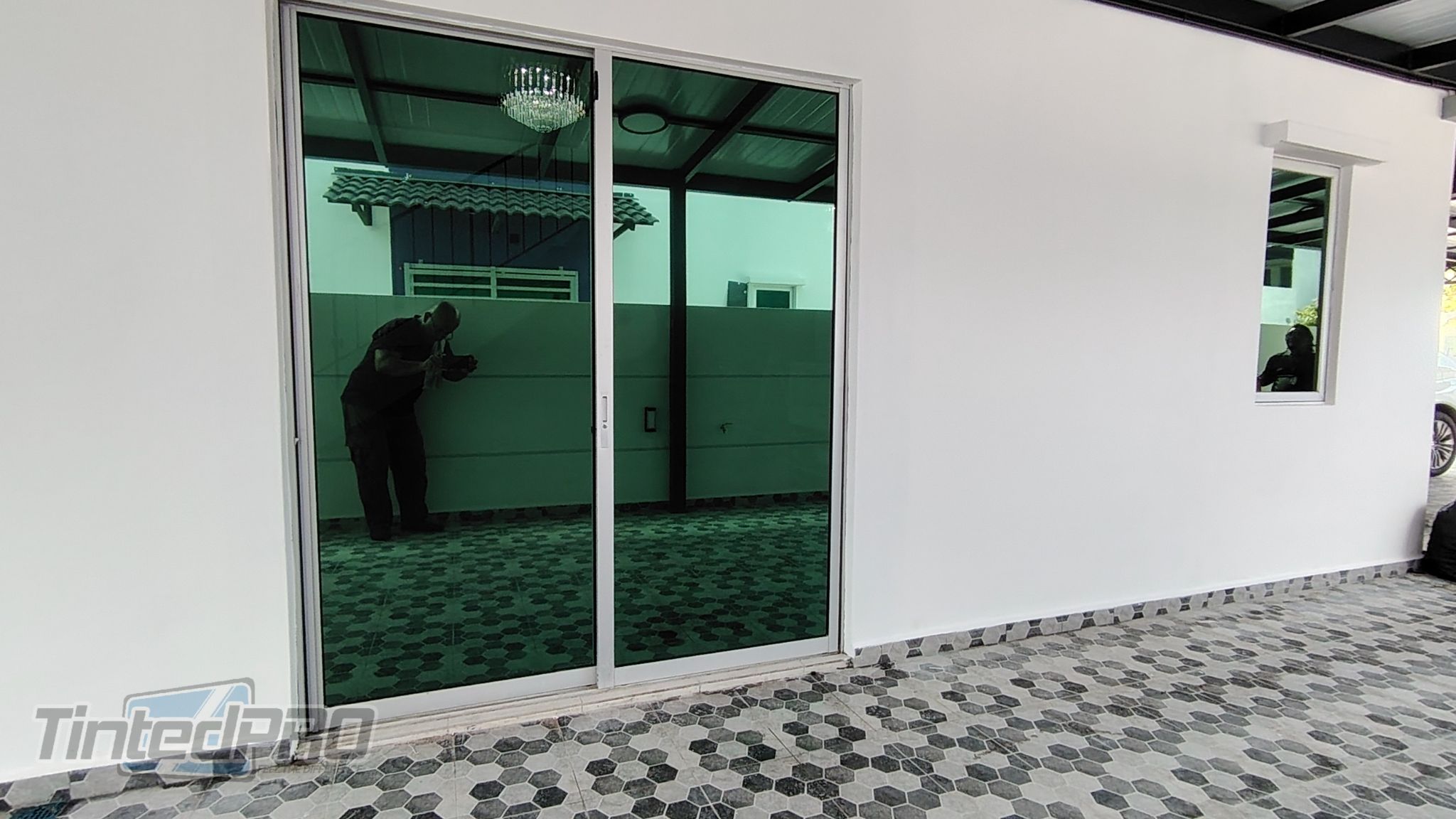 Pemasangan tinted rumah di Taman Sena Utama (Scientex) Sungai Dua, Pulau Pinang