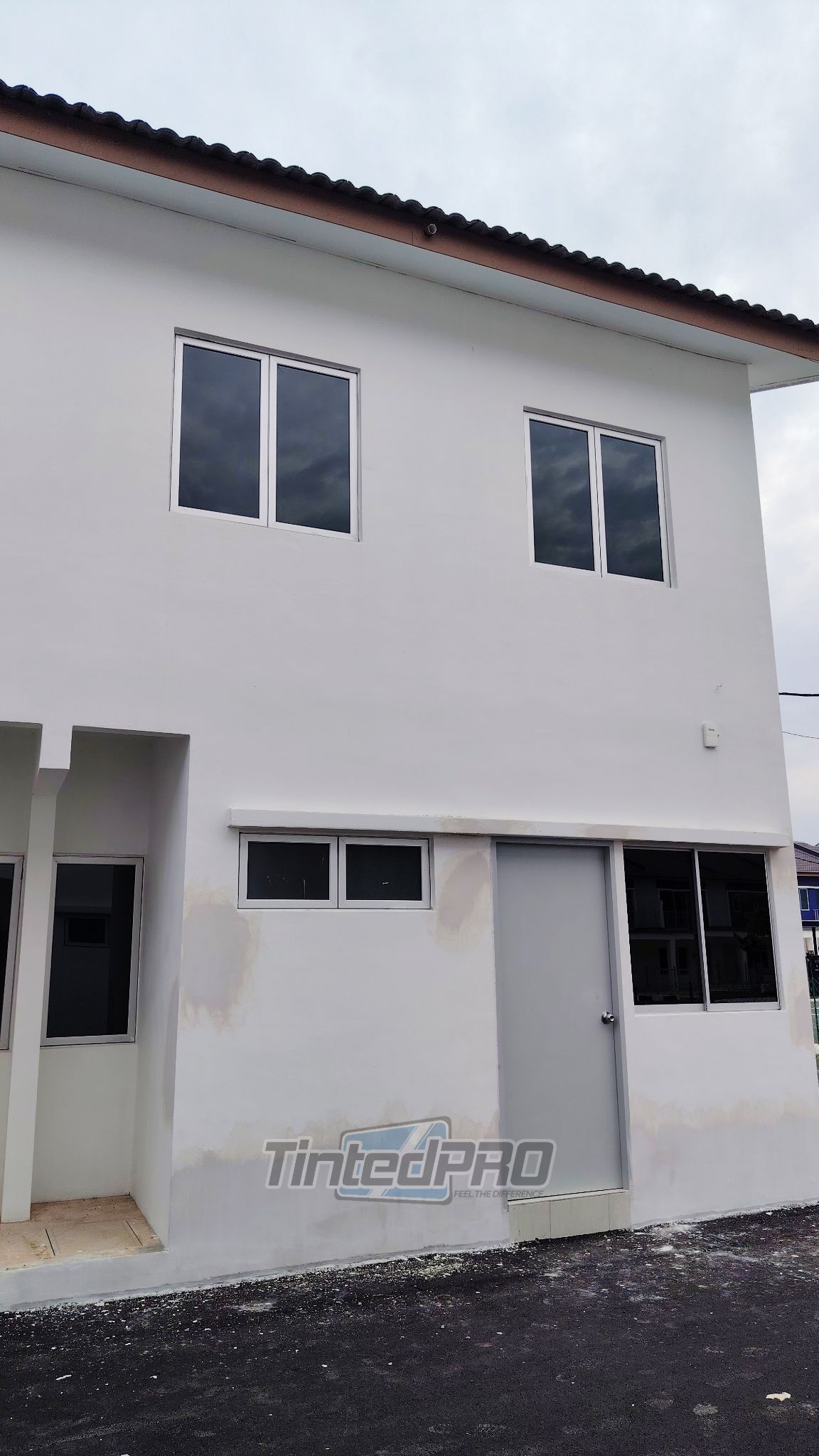 Pemasangan tinted rumah di Taman Sena Utama (Scientex) Sungai Dua, Pulau Pinang