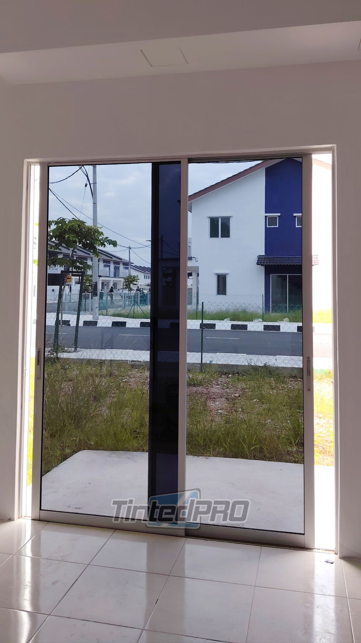 Pemasangan tinted rumah di Taman Sena Utama (Scientex) Sungai Dua, Pulau Pinang