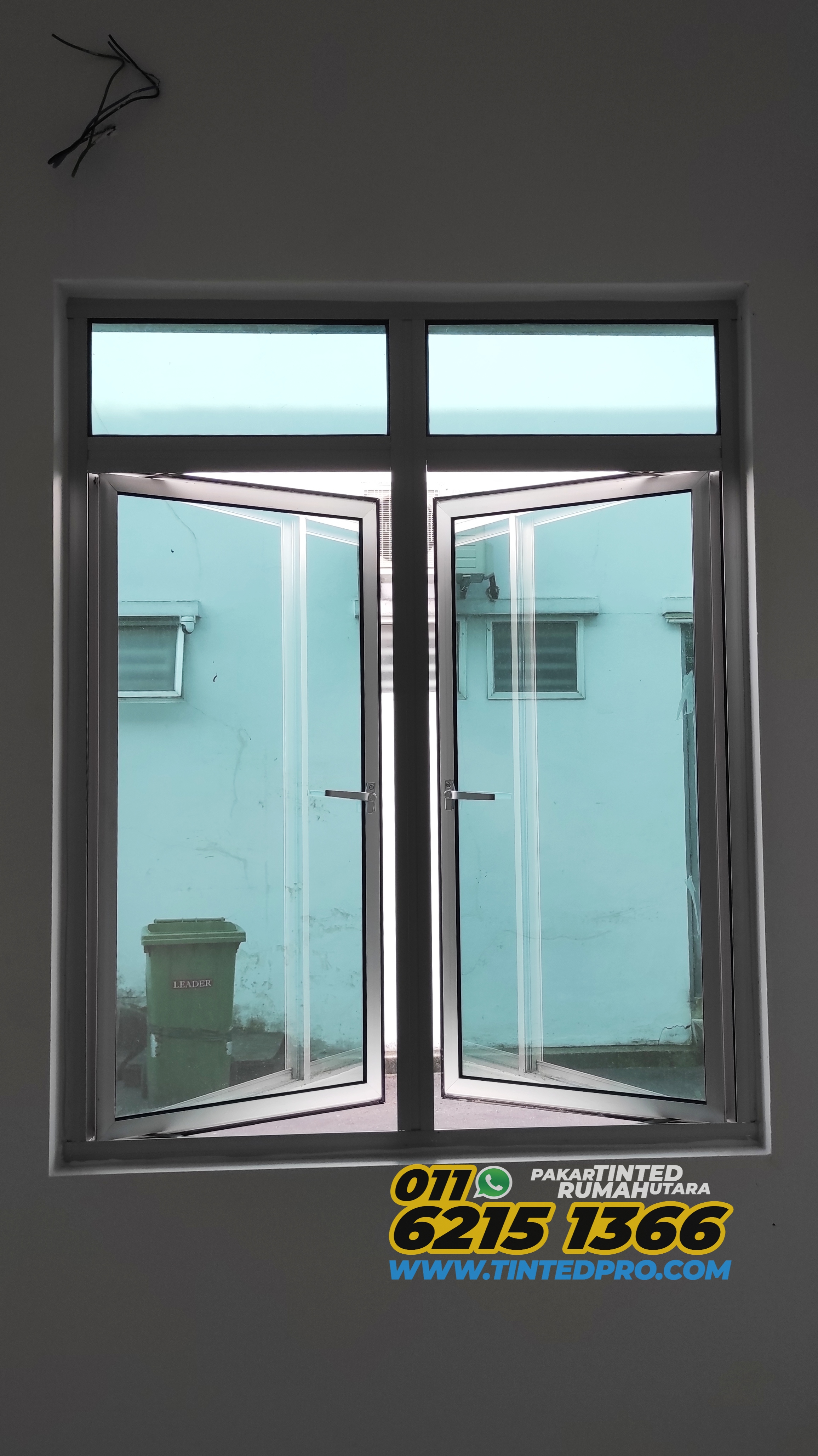 Pemasangan tinted rumah di Taman Tasek Palma, Simpang Ampat, Pulau Pinang
