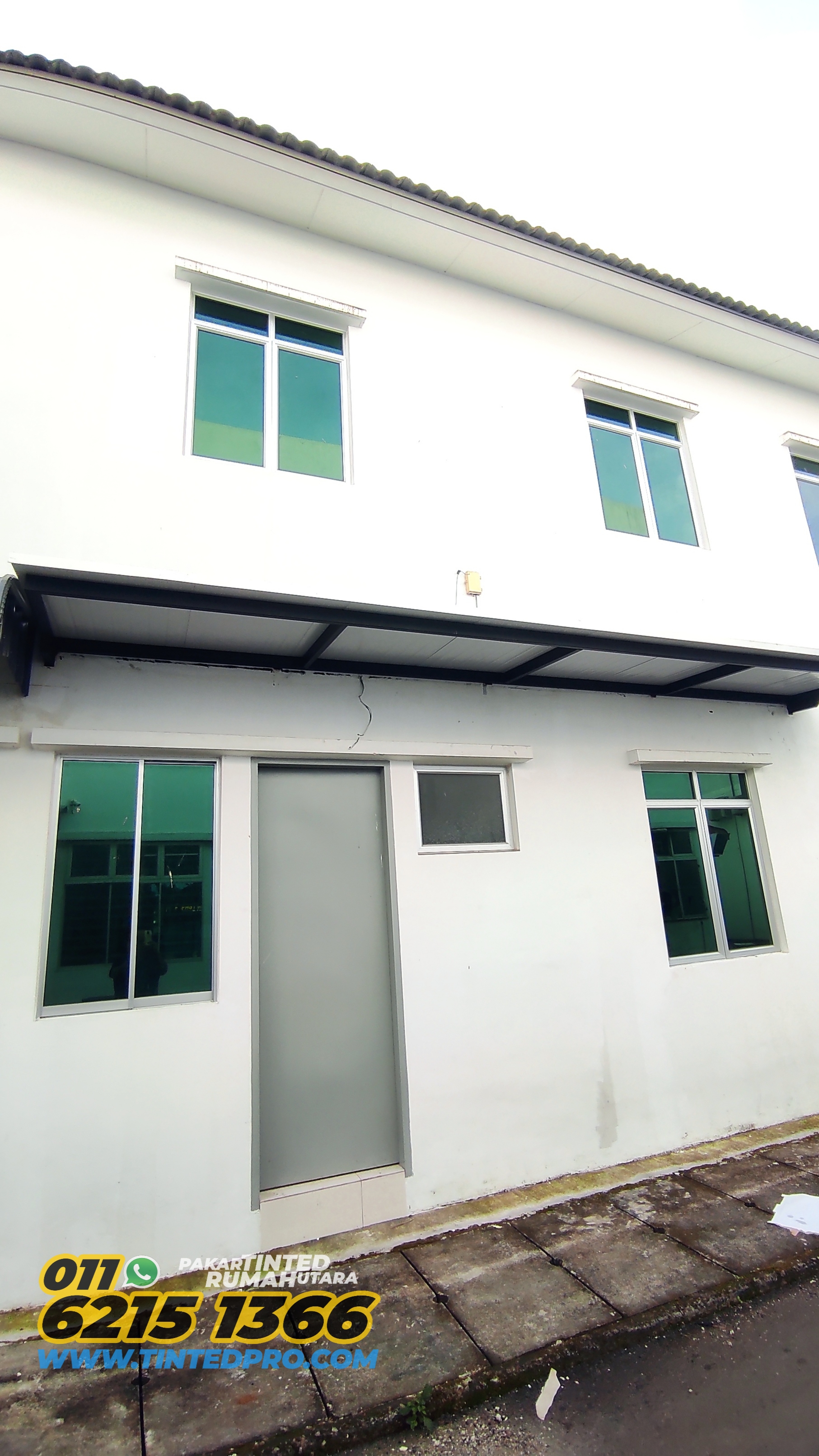 Pemasangan tinted rumah di Taman Tasek Palma, Simpang Ampat, Pulau Pinang
