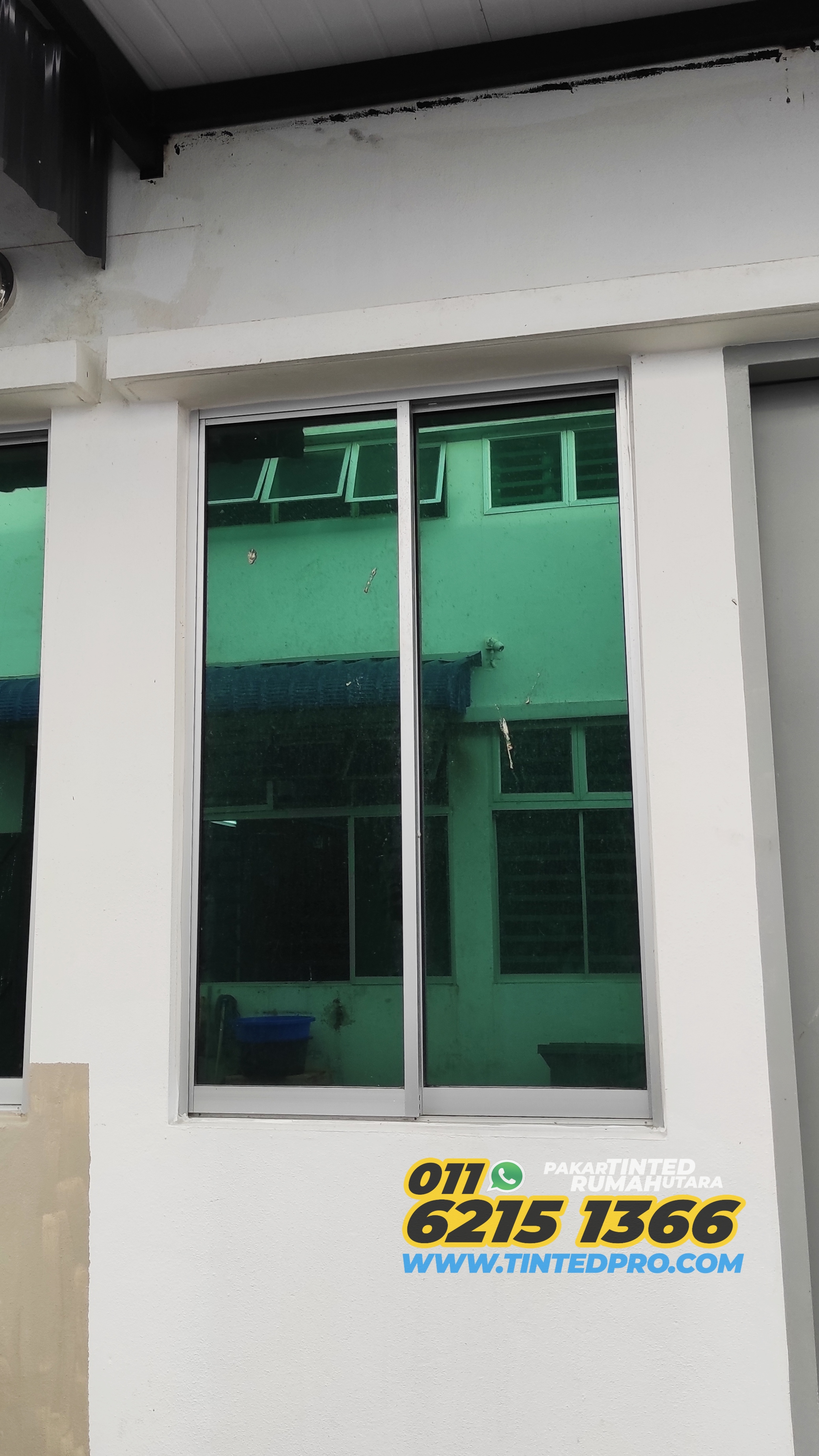 Pemasangan tinted rumah di Taman Tasek Palma, Simpang Ampat, Pulau Pinang